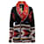 Alanui Geometric Fringed Shawl Cardigan in Multicolor Cashmere Multiple colors Wool  ref.694979