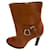 Ralph Lauren Collection Ankle leather boots Caramel  ref.695805