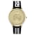 Versace V-Kreis Armbanduhr Golden Metallisch  ref.695879