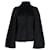 Alexander McQueen Cape Coat aus schwarzem Kaschmir Wolle  ref.695898