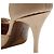 Tabitha Simmons Nude Satin Stilettos with Crystal Buckle - view 8