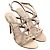 Tabitha Simmons Bowrama strappy punta aperta tacchi in nudo Carne - vista 2