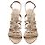 Tabitha Simmons Bowrama strappy punta aperta tacchi in nudo Carne - vista 3
