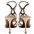 Tabitha Simmons Bowrama strappy punta aperta tacchi in nudo Carne - vista 4