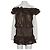 Lanvin For H&M Braunes schulterfreies Kleid - Ansicht 2