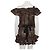 Lanvin For H&M Braunes schulterfreies Kleid - Ansicht 3