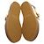 Paul Smith Rose Gold Leather Sandals - view 5