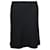 Nina Ricci Straight Cut Skirt in Black Wool  ref.696054