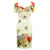 Dolce & Gabbana Vestido midi de seda floral  ref.696062