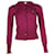 Vivienne Westwood Cardigan boutonné sur le devant en laine violette  ref.696065
