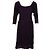 Catherine Malandrino Lila gestricktes Midikleid