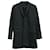 Manteau feutré coupe slim Neil Barrett en laine grise Polyester  ref.696074