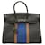 Hermès Birkin Club-Tasche in limitierter Auflage 35 Vert Bronze/Blue Thalassa/Fauve in Fjord/Ottomane Leather  ref.696085