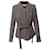 Iro Awa Wrap Jacket in Grey Wool  ref.696459