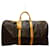 Louis Vuitton Keepall Bandouliere 55 Brown Cloth  ref.696497