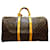 Louis Vuitton Keepall 55 Brown Cloth  ref.696498