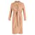 Maje Gump Pleated Trench Coat in Beige Polyester  ref.696596