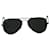 Klassische Ray-Ban Pilotenbrille aus schwarzem Metall  ref.696672