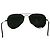 Occhiali da sole Ray-Ban Classic Aviator in metallo nero - vista 4