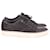 Lanvin DBB1 Sneakers with Toe Cap in Grey Calfskin Leather Pony-style calfskin  ref.696745