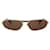 Balenciaga Sunglasses in Gold/Brown Metal Golden Metallic  ref.696753