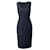 Joseph Sheath Midi Dress in Black Wool   ref.696803