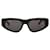 Bb0095S Sunglasses - Balenciaga  - Black/Gold/Grey - Acetate Cellulose fibre  ref.697102