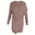 Stella Mc Cartney Stella McCartney Chunky Knit Sweater Dress in Brown Wool  ref.697136