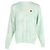 Kenzo Upperr Crest Tied-Dye Pullover aus hellgrüner Baumwolle