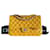 Classique Chanel Jumbo jaune Cuir d'agneau  ref.697406