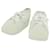 Hermès HERMES Baby Shoes cotton Light Blue Auth 32405  ref.697612