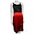 Diane Von Furstenberg Abito DvF in seta nera e rossa con ricami floreali in pizzo Nero Rosso
