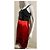 Diane Von Furstenberg Abito DvF in seta nera e rossa con ricami floreali in pizzo Nero Rosso - vista 3