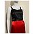 Diane Von Furstenberg Abito DvF in seta nera e rossa con ricami floreali in pizzo Nero Rosso - vista 5