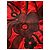 Diane Von Furstenberg Abito DvF in seta nera e rossa con ricami floreali in pizzo Nero Rosso - vista 8