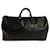 Black Epi Louis Vuitton Keepall 55 Leather  ref.697969