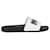 Autre Marque McQ Alexander McQueen Gummi-Poolrutschen mit Logo Weiß  ref.697996