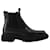 Autre Marque Art 156 Stiefel aus schwarzem Leder  ref.698006