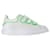 Alexander Mcqueen Oversize Sneakers in White/Green Leather Multiple colors  ref.698155