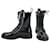 Balmain-Stiefel aus schwarzem Lackleder mit Reißverschluss  ref.698393