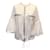 Lanvin jacket in cream linen with bell sleeves White  ref.698449