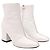 Kenzo Bottines Daria en Cuir Blanc - vue 3