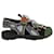 Sandales de sport clinquantes en tissu à mailles Gucci Cuir Multicolore  ref.698820