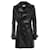 Saint Laurent Coats, Outerwear Black Leather  ref.699018