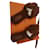 Hermès Oran teddy Brown Faux fur  ref.699274