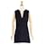 *CHANEL One-Piece Pile sin mangas Tops Mujeres Made in Italy Negro Tamaño 38 Algodón  ref.699354