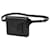 *Hermès Riñonera Box Piel de becerro Negro Accesorios plateados Pochette Body Bag Mini Bolso Bandolera Cuero  ref.699394