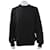 Jersey de cuello redondo con medio monograma de Louis Vuitton Negro Rosa Lana  ref.699429