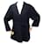 Hermès NEW HERMES COAT WITH T BELT 38 M IN CASHMERE BLACK CASHMERE COAT  ref.699549