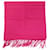 Hermès NOVO LENÇO DE ESTOLA HERMES EM CAXEMIRA FUSHIA + NOVA CAIXA DE LENÇO DE CAXEMIRA Fuschia Casimira  ref.699593